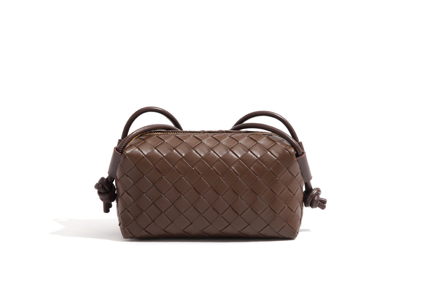 Woven Leather Tissue Box Light Luxury Desktop Coffee Table Draw Paper Storage Box Bedroom Restaurant Napkin Bag