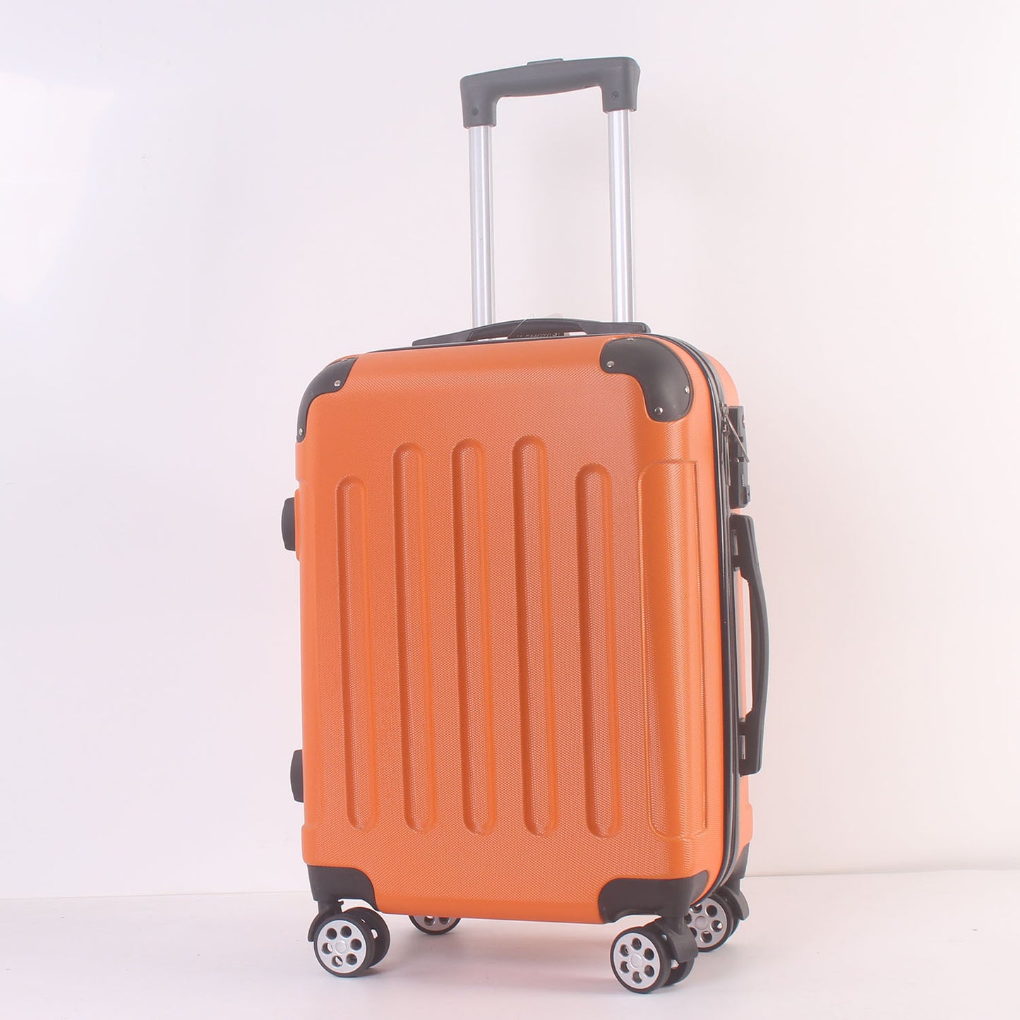 20 inch Pc Luggage Abs Luggage Bag Travel Trolley Case 20 Inch Unisex Luxury Wheeled Suitcase