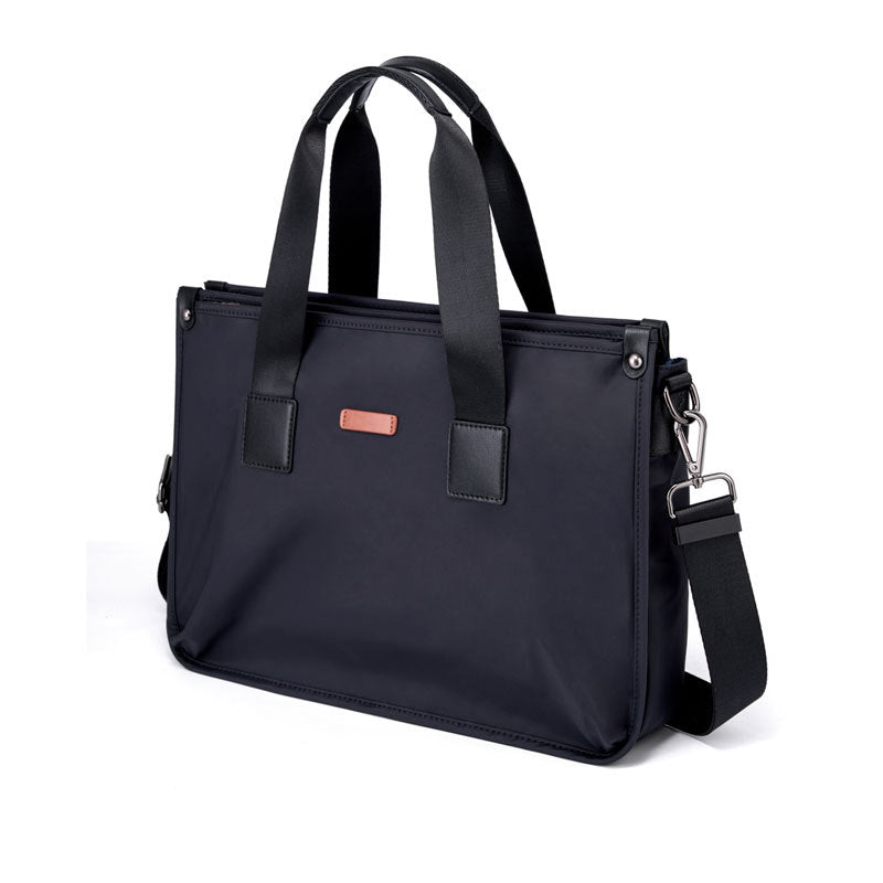 Men's Large-capacity Shoulder Diagonal Cross Laptop Bag Horizontal Canvas Leisure Bag Oxford Cloth Men's Bags Business Backpacks