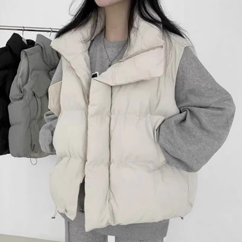 Autumn Winter Waistcoats Women Sleeveless Vests