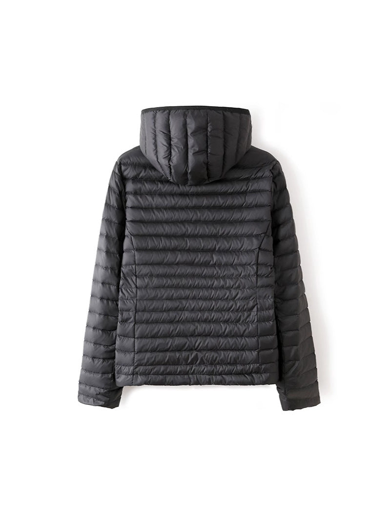 Oversize Lightweight Down Womens Jacket Hooded Men's Down Jacket Large Size Coat Winter Jacket Men and Womens