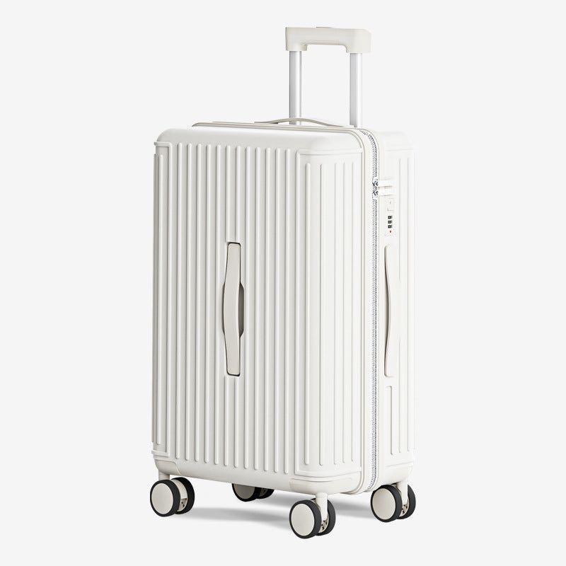 20/24/28 inch Suitcase Boarding Case Multifunctional Anti-drop Luggage Password Lock Trolley Case PC Universal Wheel