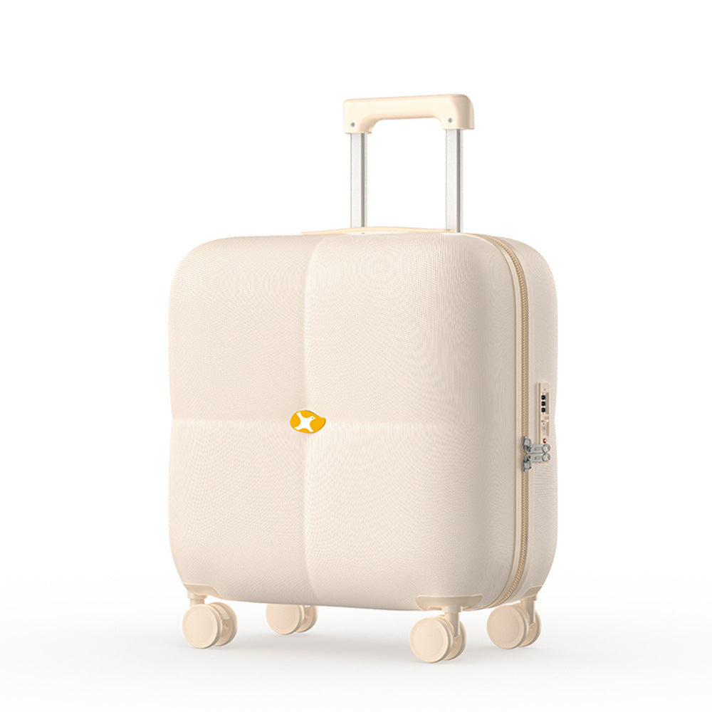 20 Inch Carry on Luggage with Wheels Large Capacity Combination Lock Rolling Luggage Case Women's Fashion Travel Suitcases