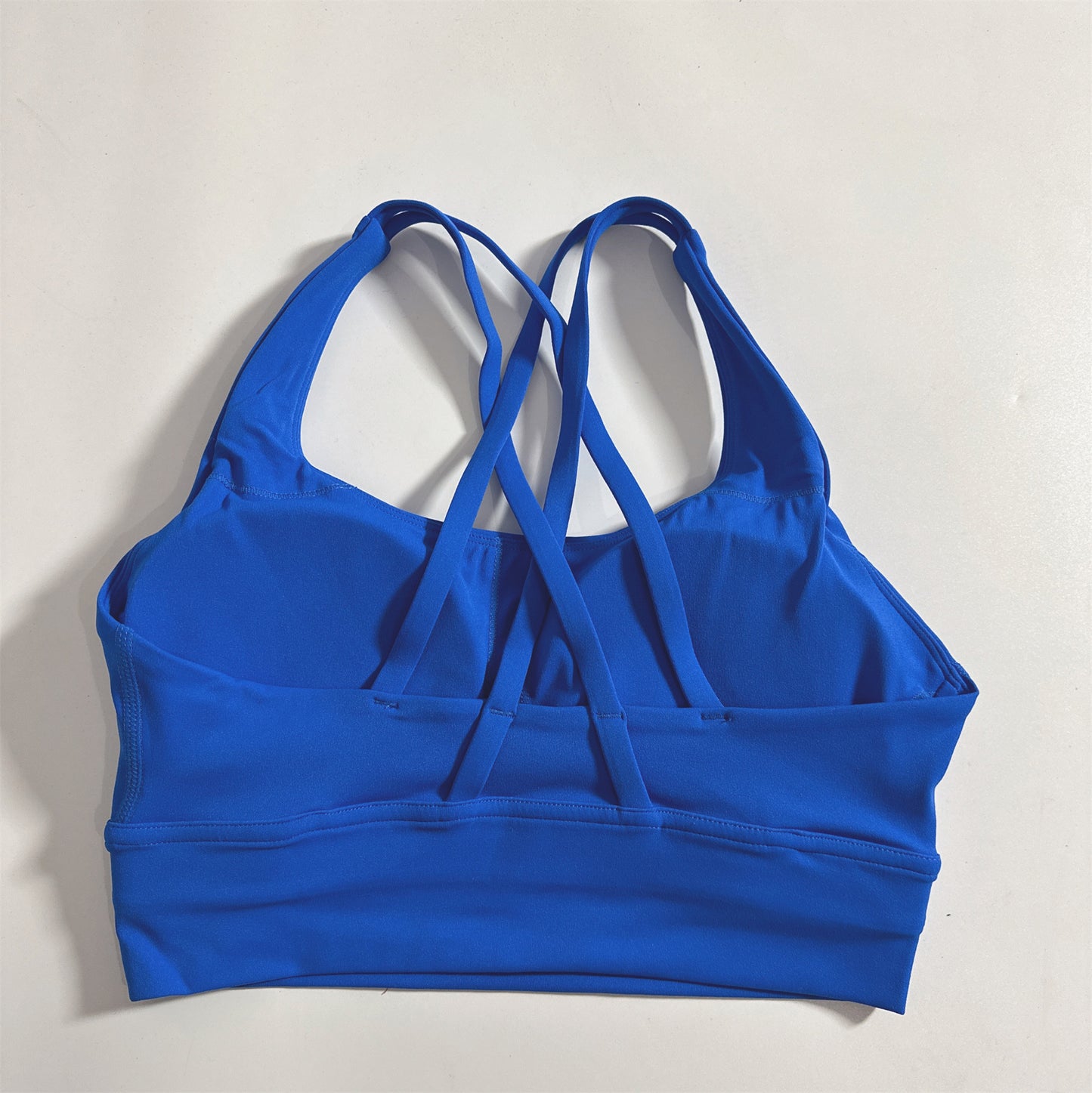 Solid Color Fitness Women Sport Bra Gym Yoga bra Athletic Cross Tight Top Workout Train With Chest Pad High quality shockproof