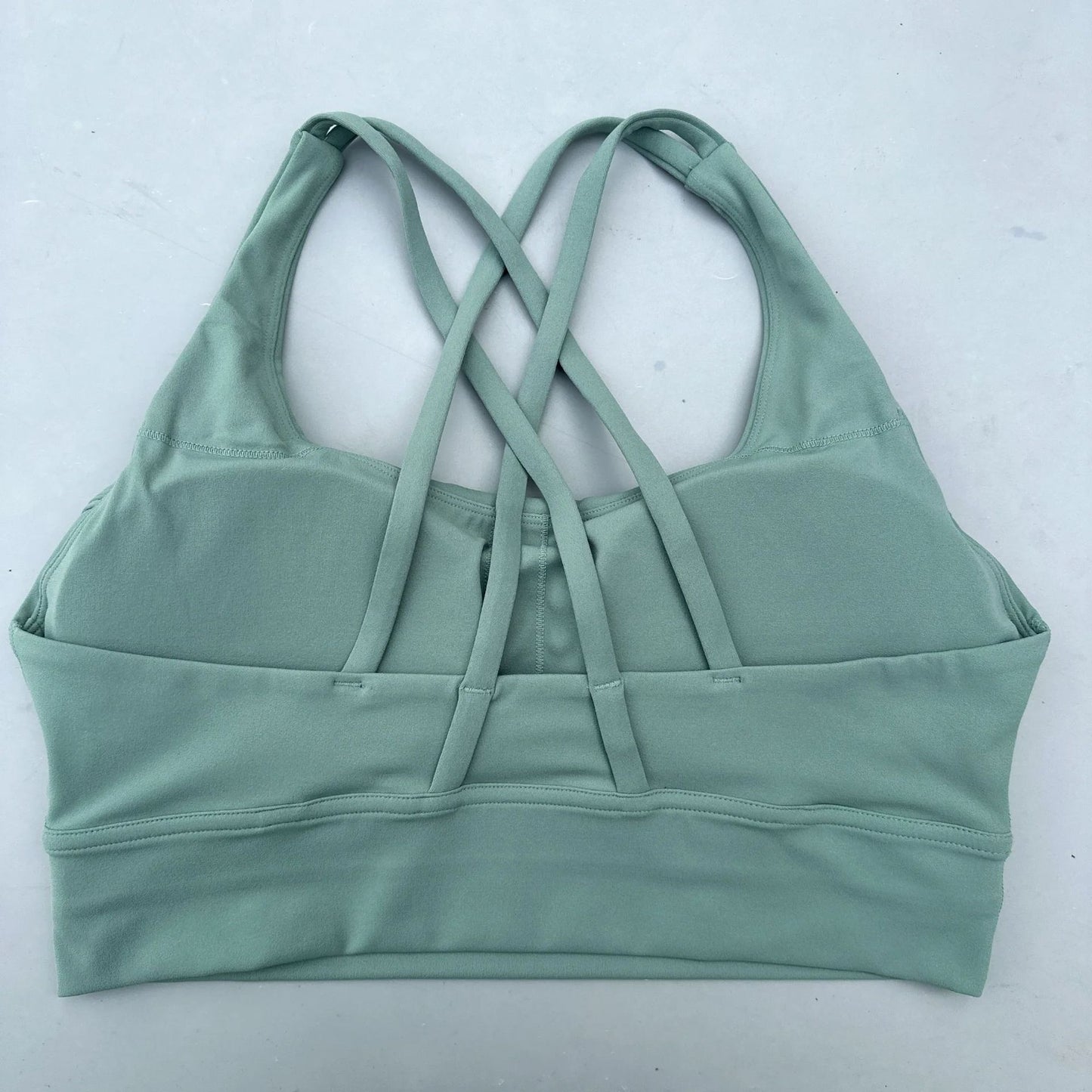 Solid Color Fitness Women Sport Bra Gym Yoga bra Athletic Cross Tight Top Workout Train With Chest Pad High quality shockproof