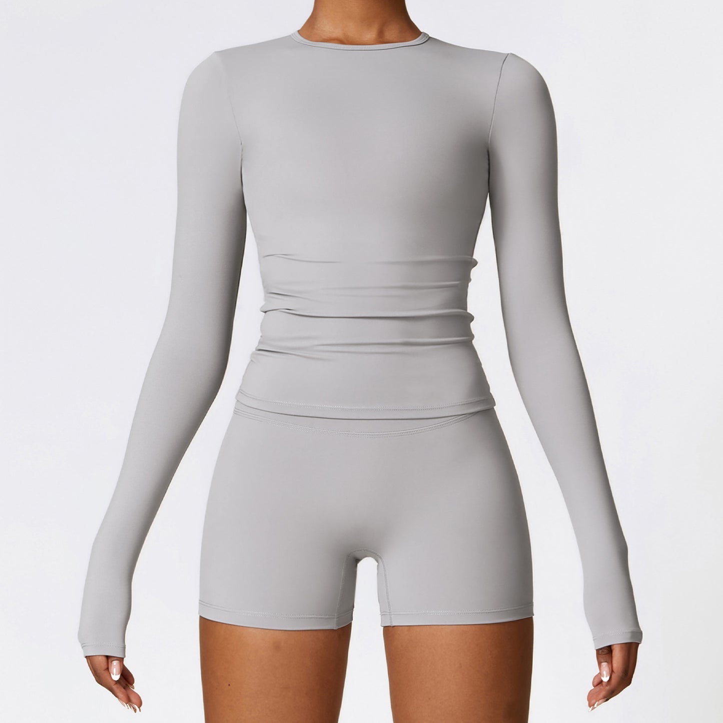 New Yoga Set Women Gym 2 Piece Tight Quick-drying Fitness Wear Outdoor Running Suit Sports Fitness High Waist Leggings Workout