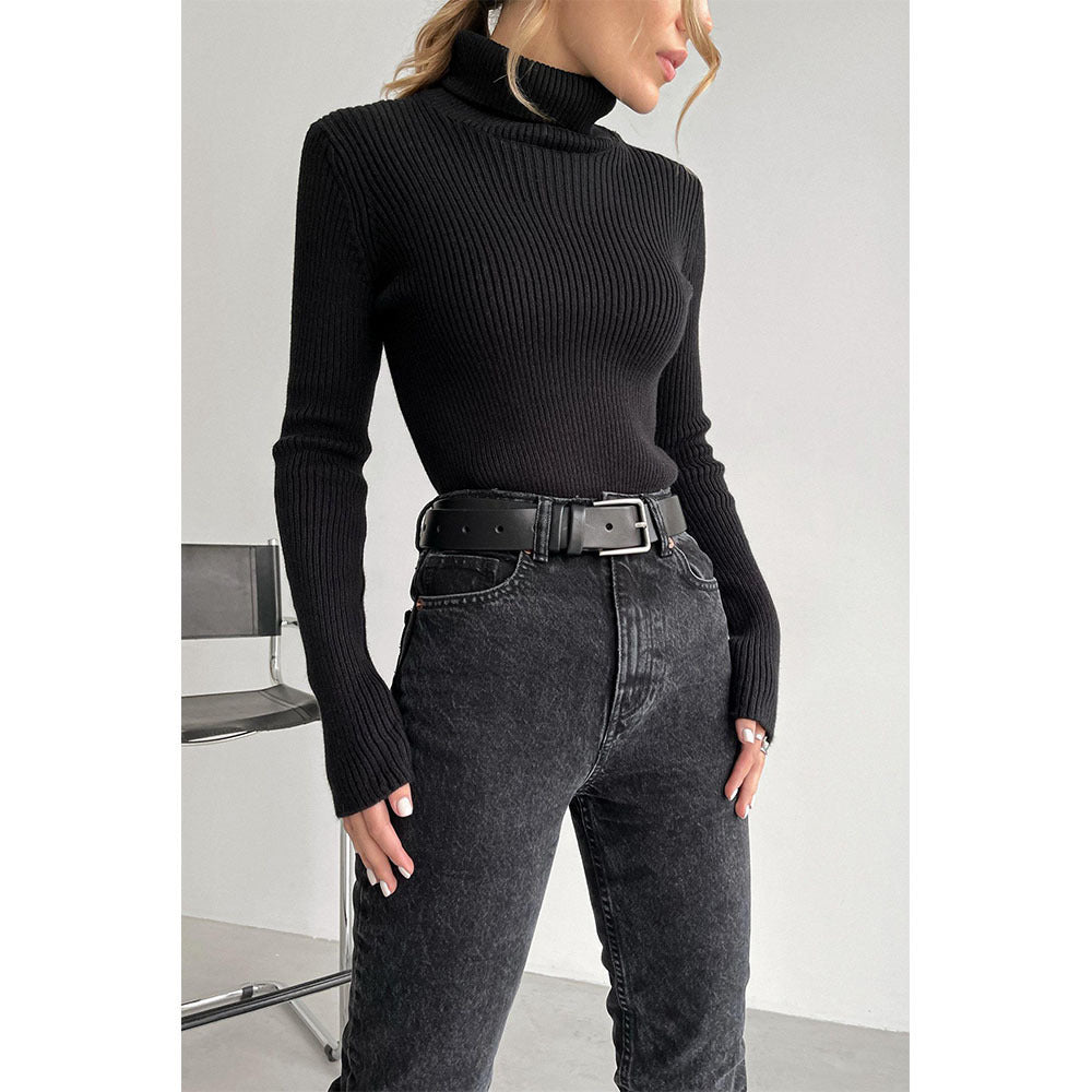 White Sweater Tops Women Pullovers Fashion Sweater