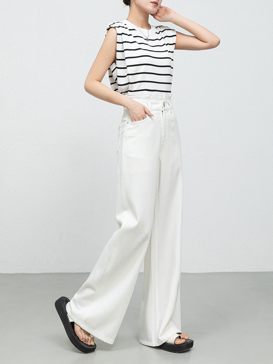 Fashion Jeans For Women High Waist Baggy Casual Vintage Denim Pants