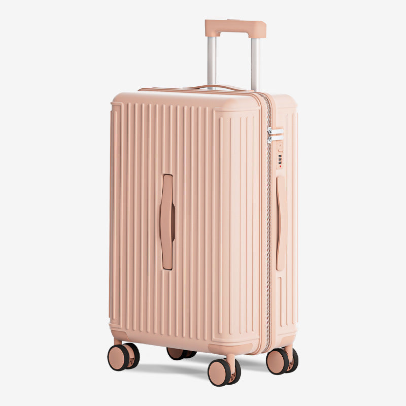 20/24/28 inch Suitcase Boarding Case Multifunctional Anti-drop Luggage Password Lock Trolley Case PC Universal Wheel