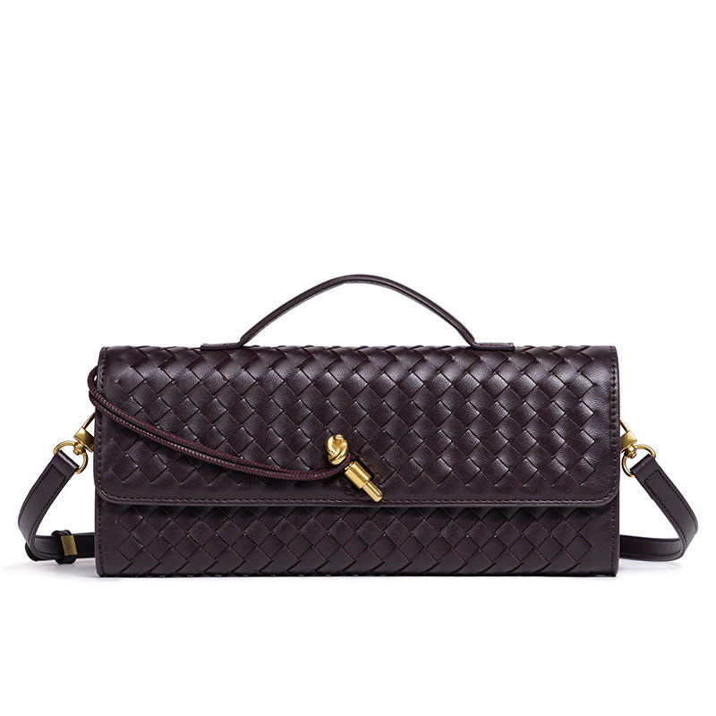 Women Luxury Design Handbag Evening Wear Handbag Long Wallet, Crocodile Pattern Diagonal Shoulder Bag Fashionable Set