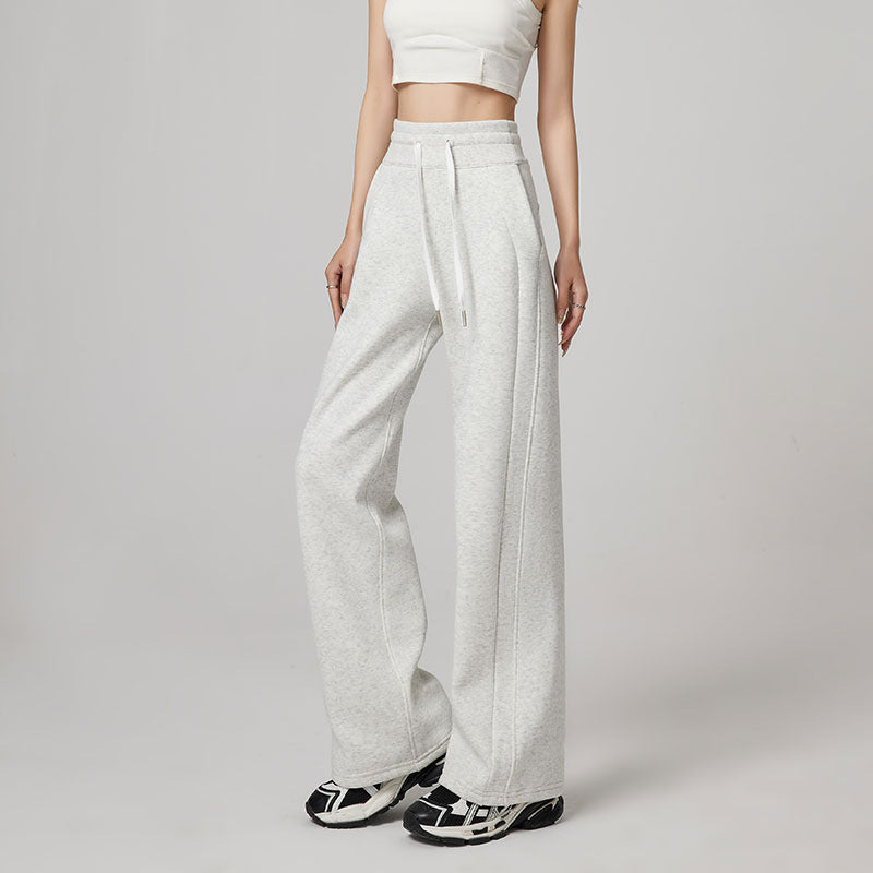 Tie Pants For Women Summer Casual Loose Wide Leg Trousers Jumpsuit Casual Spaghetti Strap Stretchy Long Pant Sports Sweatpants