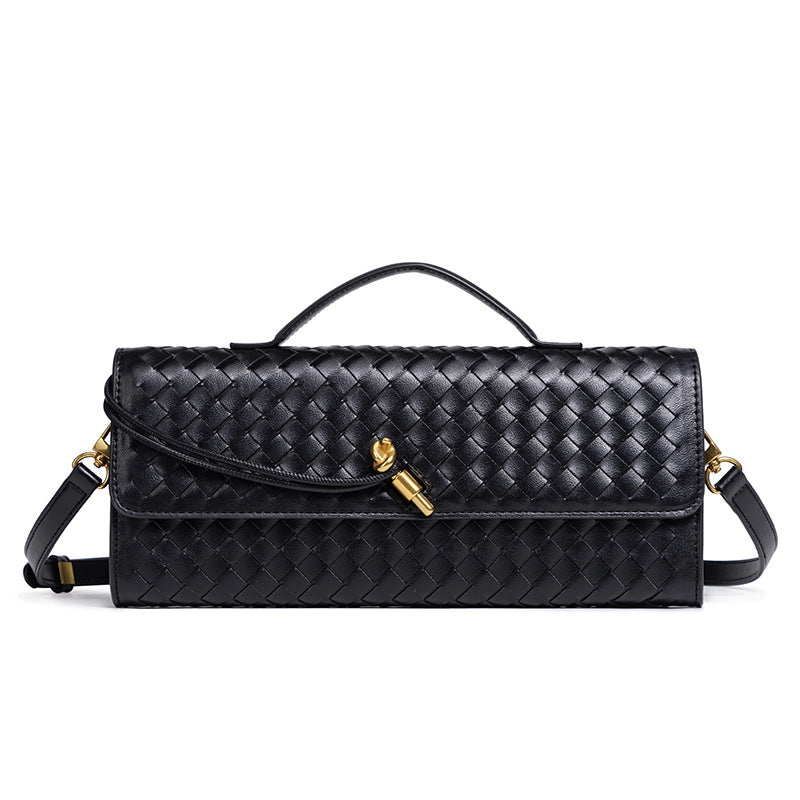 Women Luxury Design Handbag Evening Wear Handbag Long Wallet, Crocodile Pattern Diagonal Shoulder Bag Fashionable Set