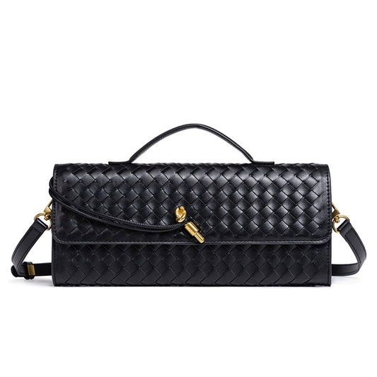 Women Luxury Design Handbag Evening Wear Handbag Long Wallet, Crocodile Pattern Diagonal Shoulder Bag Fashionable Set