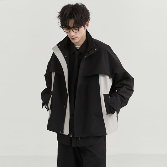 Mens Windproof Jacket Waterproof 3 in One Mountain Sport Warm Winter Hooded Windbreaker Raincoat Korean Camping Hiking Jacket