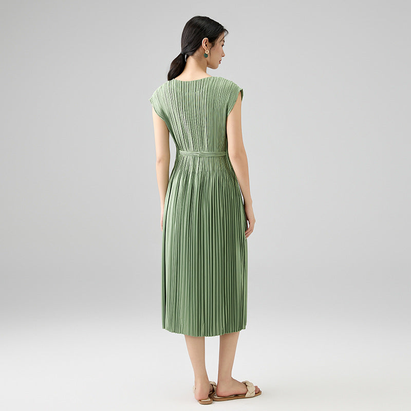 Women Summer New Style Lightweight Maturity Feel Long Skirt
